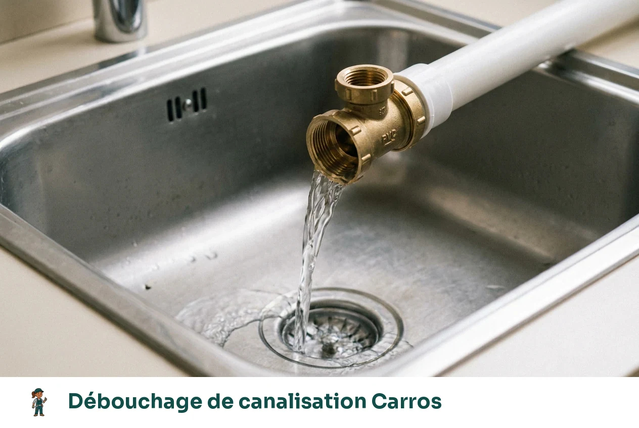 Débouchage de canalisation à Carros