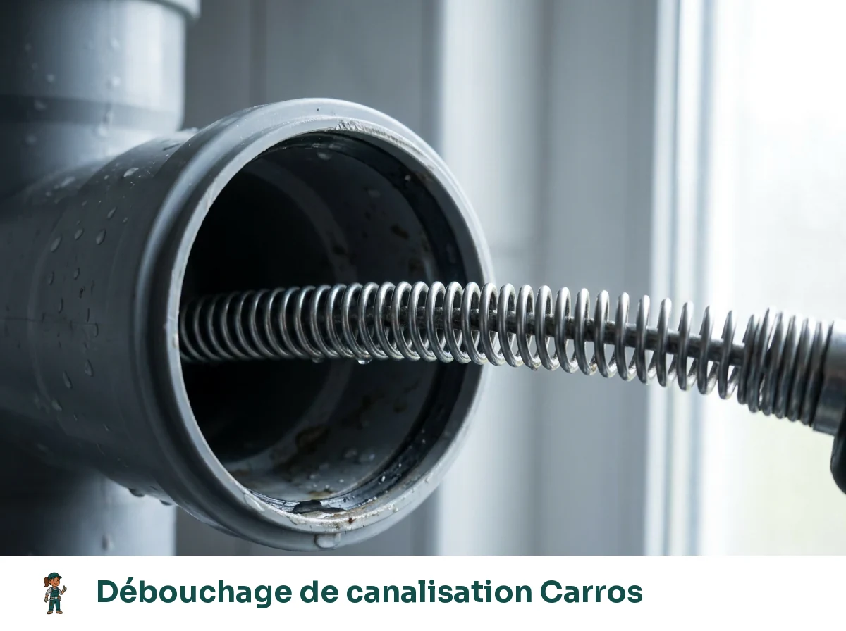 Débouchage de canalisation à Carros