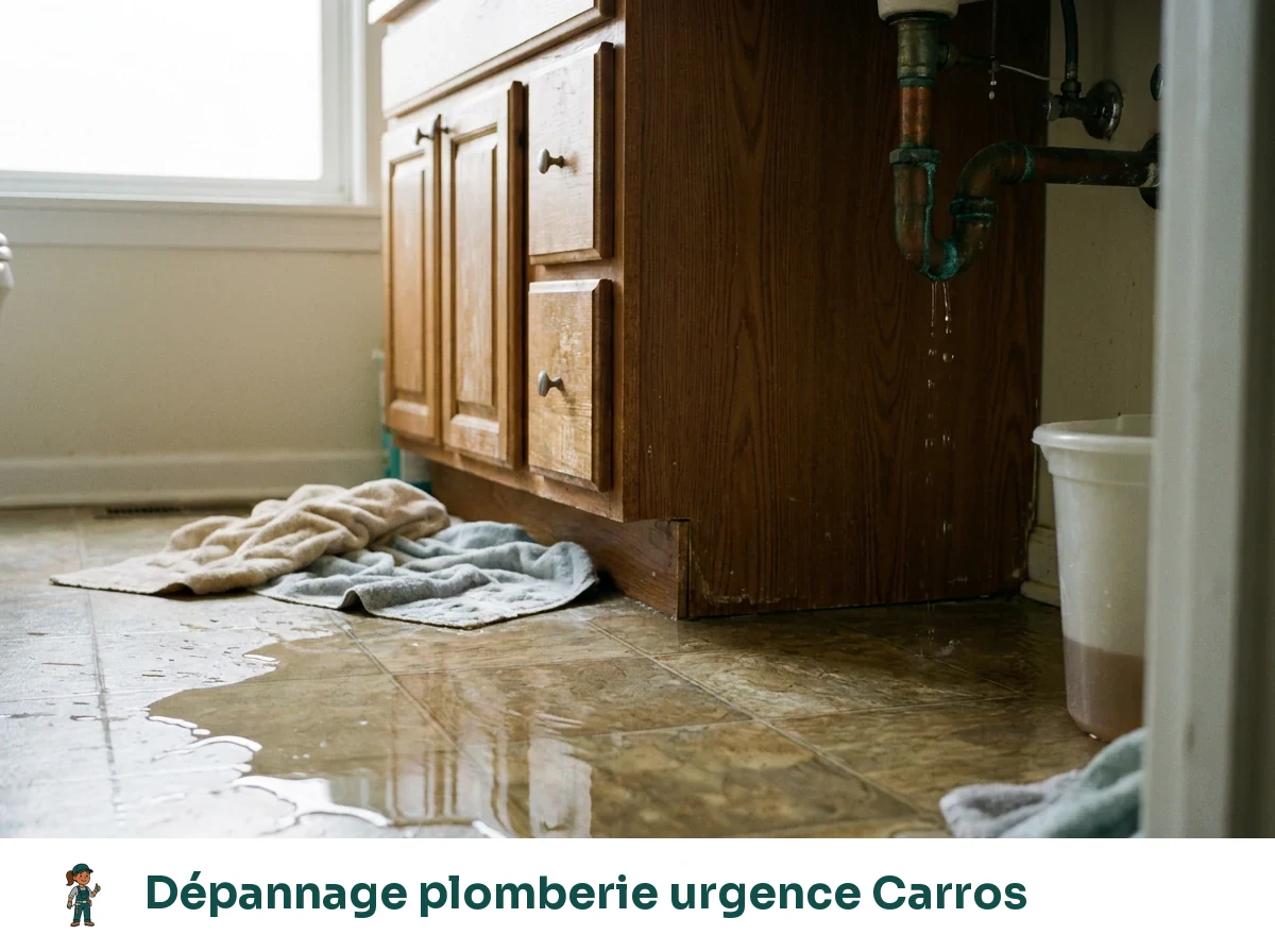 Dépannage plomberie urgence à Carros