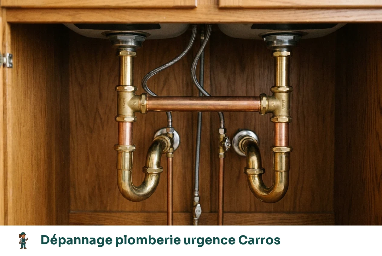 Dépannage plomberie urgence à Carros