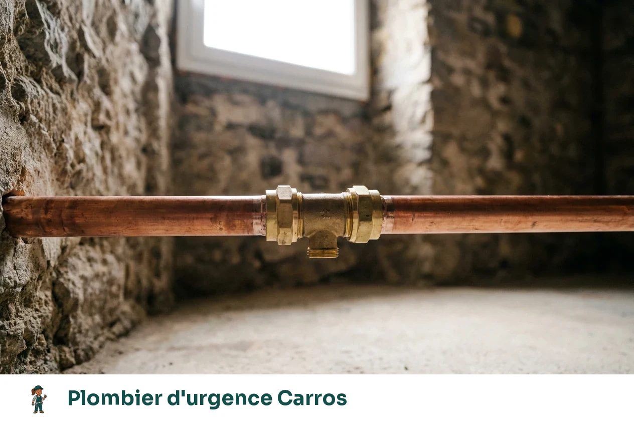 Plombier d'urgence à Carros