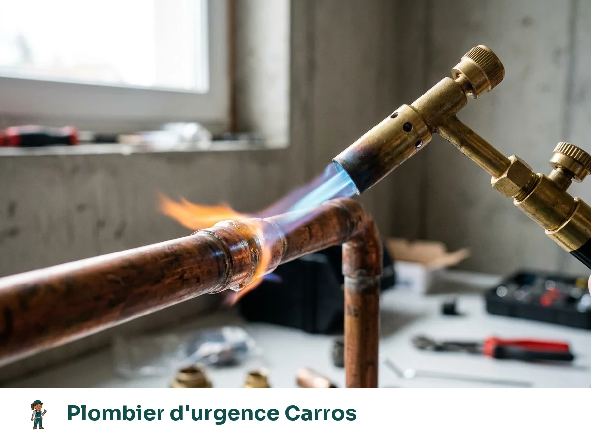 Plombier d'urgence à Carros