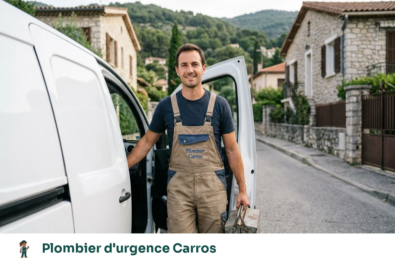 Plombier d'urgence à Carros
