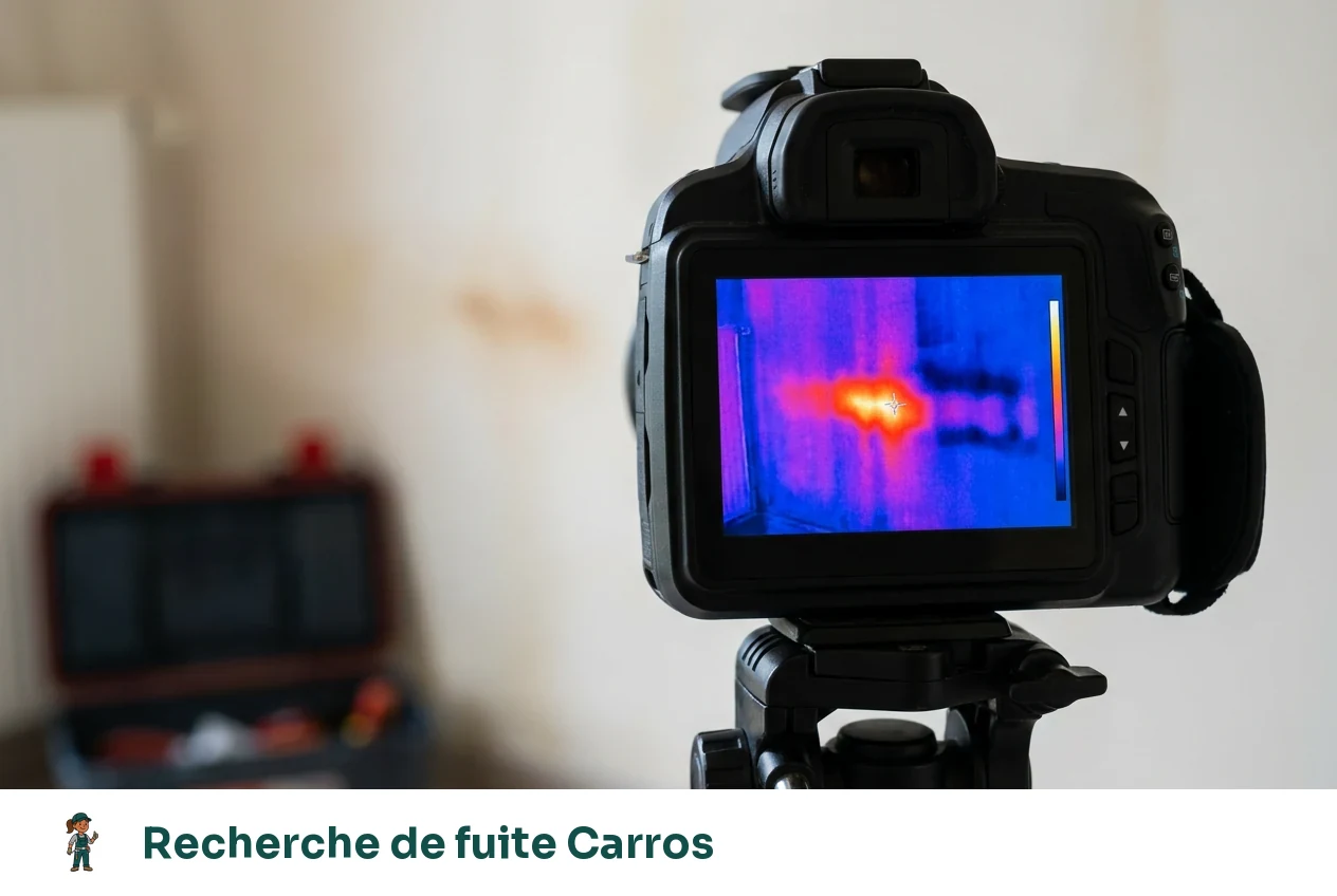 Recherche de fuite à Carros