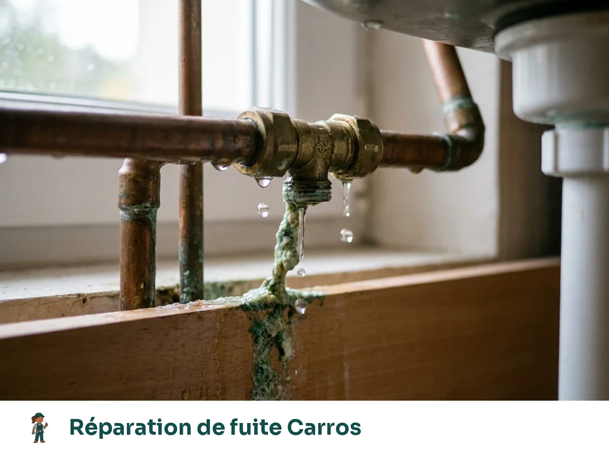 Réparation de fuite à Carros