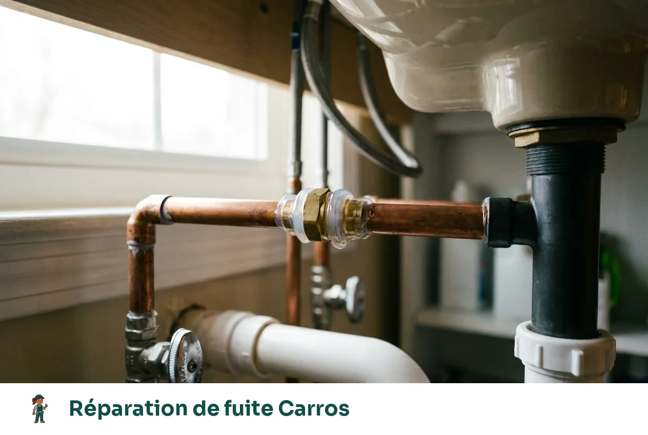 Réparation de fuite à Carros