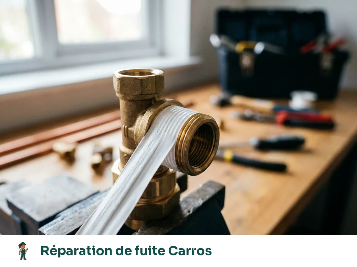 Réparation de fuite à Carros